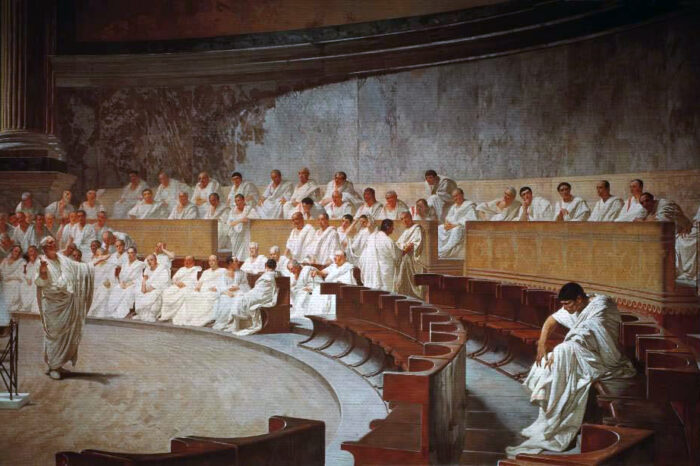 8 novembre 63 a.C, l’inizio delle Catilinarie