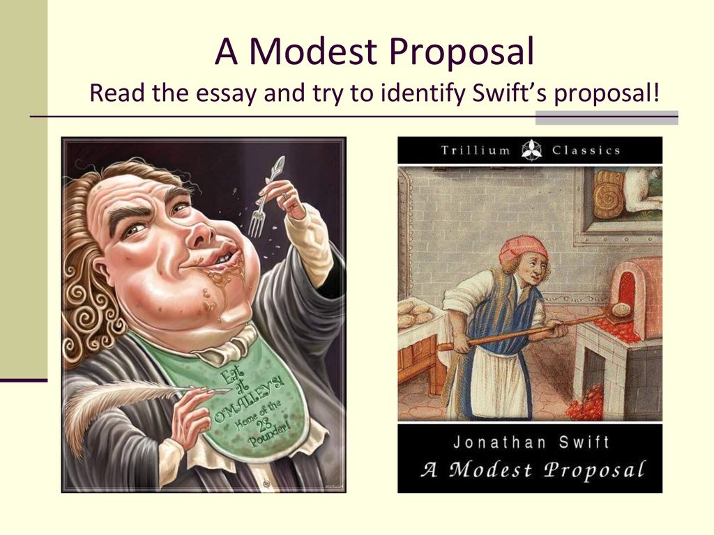 a modest proposal 1729