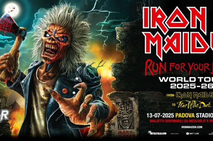 Gli Iron Maiden annunciano una data in Italia per il "Run for your lives" tour