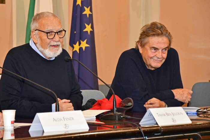 Poesia: Raffaele Curi, Tahar Ben Jelloun e Alda Fendi presentano "Occhi blu avrà la notte"